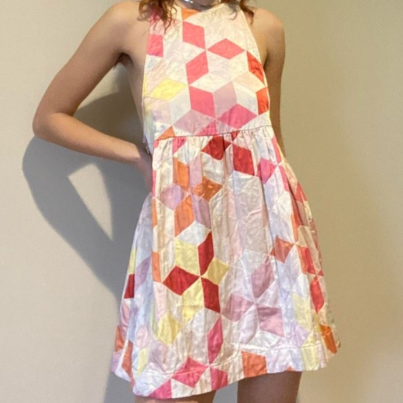 Kimchi Blue Milly Silky Quilted Halter Dress - Picture 4 of 10